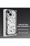 iPhone 14 Compatible Transparent Back Panel Four-Corner Reinforced Impact Protection Glossy Edge Silicone Case - 3