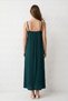 Emerald Tie-Dye Detailed Bolero and Maxi Dress Set 7130 - 3