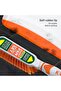 Ranger Clip On Dust Pan & Brush Set, White and Orange - 3