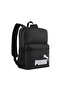 Unisex Backpack Black Daily School Sports Travel Lightweight Durable Bag with Laptop Compartment 18 Lt
