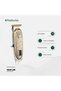 Gentleman Hair Trimmer with 6500 RPM and LED Display / 4 Comb Sizes / Titanium Coated Blade / Fast and Efficient Grooming Tool / Type-C Trimmer / Powerful Motor - Gold - 2