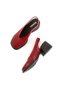 Fallon Genuine Leather Thick Heeled Women's Shoes Sandals - 7