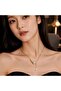 Figured Anti-Tarnish Steel Adjustable Chain Luxury Necklace