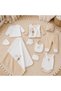 Teddy Bear Embroidered 10 Piece Newborn Hospital Discharge Baby Set - 100% Cotton - Boxed - 2