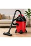 1000W Wet & Dry Vacuum Cleaner, 220-240V Portable Dust Cleaner with Wheels for Home & Office - 2