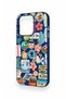 iPhone 15 Pro Compatible Summer Vibes Patterned Silicone Case - 4