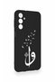 Samsung M34 Compatible Elif Vav Patterned Silicone Case - 3
