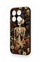 Mi 17 5g Compatible Flower Skeleton Pattern Silicone Case - 3