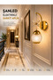 Decorative 12W Indoor Bronze Case 3 Color Light Modern Wall Sconce Electric 8 Pcs - 4