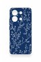Redmi Note 13 4g Compatible Thin Leaf Branch Pattern Silicone Case - 2