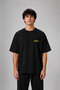Nirvana Printed Oversize Cotton Black T-Shirt - 2