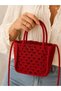 Velora Model Mini Hand Knitted Paper String Cross Shoulder Bag - 2