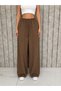 Trendy Women's Muslin Fabric Comfortable Fit Elastic Waist Palazzo Pants
