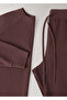 Pamuklu elastik bel pijama altı - 5