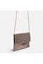 Rose Gold Stone Envelope Cover Chain Evening Dress Bag - 2