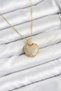 316L Steel Chain Gold Color Zircon Stone Heart Women's Necklace