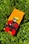 Unisex Naruto Uzumaki Patterned Orange Anime Socks - 2