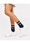 Icone Unisex Black Sports Socks, Long Sports Socks, Sports Socks, Socks, Black Socks, Set of 3 Socks, Black Tennis Socks, Black Tennis Sock - 6