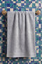 Summer Bath Towel 70X 140 cm - Dark Gray - 100% Cotton