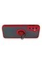 Aconcept Galaxy A24 4g Case Montreal Silicone Cover with Ring (114139) - Red - 3