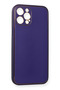 Aconcept iPhone 12 Pro Case Coco Leather Silicone Cover (113700) - Purple - 3