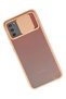 Aconcept Galaxy A02S Case Palm Frosted Camera Sliding Silicone (182235) - Pink - 2