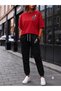 T-Shirt Tracksuit 2-Piece Combination Thin Summer Sweat-Absorbing Finger Printed Women's / Men's Unisex Model