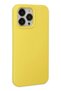 Aconcept iPhone 14 Pro Max Case Nano Velvet Silicone (224147) - Yellow - 2