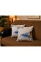 4-piece decorative throw pillow cover and runner set