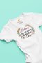 Hala Printed Baby Bodysuit My Aunt Is the One I Love More Printed 100% Cotton Bodysuit