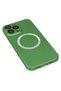 Aconcept iPhone 13 Pro Case Jack Magneticsafe Lens Silicone (11257) - Green - 5