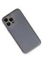 Concepta iPhone 13 Pro Case Coco Carbon Silicone (181557) - Gray - 3