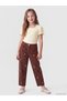 Lcw Kids Brown Girls Gabardine Trousers - 2
