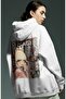 Lady Gaga Singer Back Printed Unisex Oversize Combed Cotton Hoodie