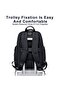 Unisex Laptop Backpack Water Resistant Daypack with USB/C – type Port for Business Casual Travel College for Men Women, B00683, Black - 8