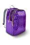 Reversible Sequins Backpack, Kids School Bag (Medium, Purple)