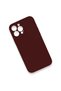 Aconcept iPhone 13 Pro Case Launch Legant Silicone (92222) - Burgundy - 2