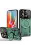 Aconcept Redmi Note 13 Pro 5g Case with Joy Lens Stand - (101317) Dark Green