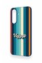 Samsung A57 Compatible Vintage Patterned Silicone Case - 4