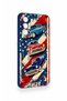 Samsung-S21Fe Compatible American Chevrolet Patterned Silicone Case - 4
