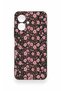 Tecno Spark Go 2 Compatible Mini Pink Flower Pattern Silicone Case - 3