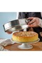 Round Clamshell Cake Mold Diameter 26 cm Stainless Steel Cake Baking Dish Height 6 cm 00779865