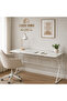Classic Homes White Gaming Desk 120cm | Home Office Desk | Study Desk | Gaming Workstation