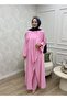 Nora 3-Piece Set Pink Practical Use-Supporting Form - 2