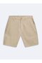 Sports Comfort Fit Beige Bermuda - 2