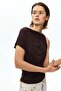 Draped jersey top - 3