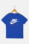 Kids Boy Brand Logo Short Sleeve Outdoor T-Shirt, Royal Blue - 2