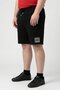 The Form Men Embroidered Basic Shorts, Black - 3