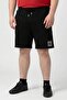 The Form Men Embroidered Basic Shorts, Black