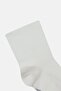 Men 1 Pair Brand Logo Mini Crew Socks, White - 2